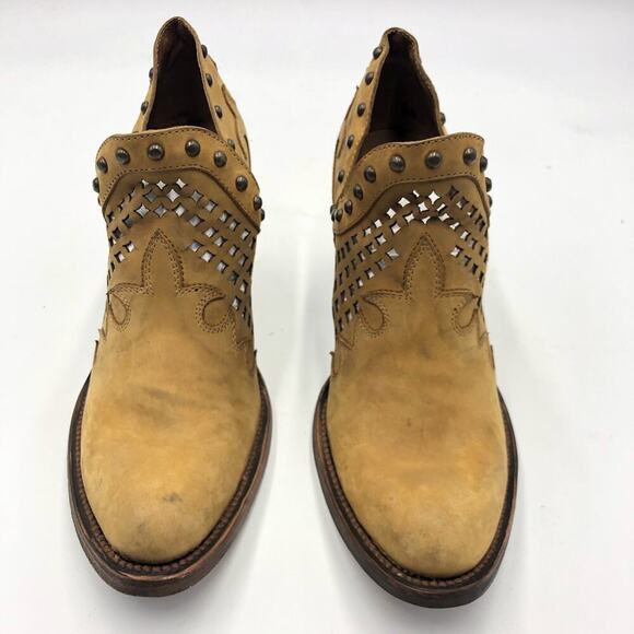 Circle G by Corral Womens Cut Out & Studs Ankle Booties Multicolor Size 8.5 M - Picture 2 of 9